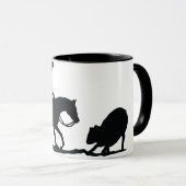Mug Cheval coupant (Devant droit)