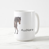 Mug Cheval Cowboy Cowgirl (Devant droit)