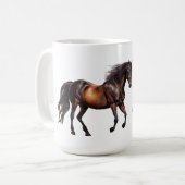 Mug Cheval Cowboy Cowgirl (Devant gauche)
