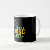 Mug Cheval - Crazy Horse Lady (Devant droit)