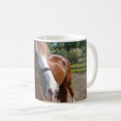 Mug Cheval curieux (Devant droit)