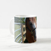 Mug Cheval curieux (Devant gauche)