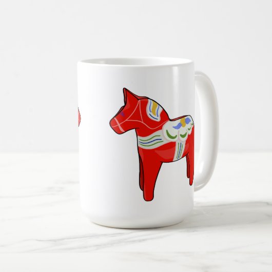 Mug Cheval dalécarlien (Devant droit)