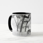 Mug Cheval dans le domaine brumeux des chênes (Devant gauche)