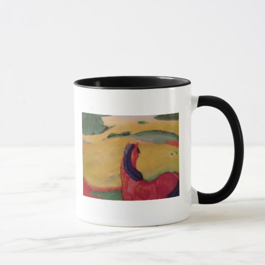 Mug Cheval dans un paysage, 1910 (Droite)