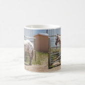 Mug Cheval d'Appaloosa repéré par brun (Centre)