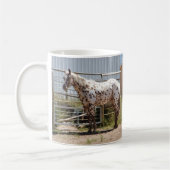 Mug Cheval d'Appaloosa repéré par brun (Gauche)