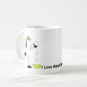 Mug Cheval de bande dessinée avec le habillage de (Devant gauche)