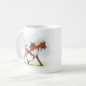 Mug Cheval de châtaignier Overo (Devant gauche)