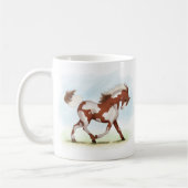 Mug Cheval de châtaignier Overo (Gauche)