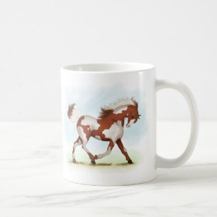 Mug Cheval de châtaignier Overo