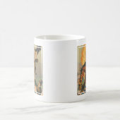 Mug Cheval De Cirque Qui Traverse Un Flaming Hoop (Centre)