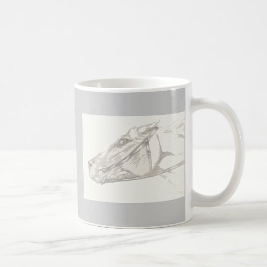 Mug Cheval de course (Droite)