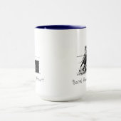 Mug Cheval de course de baril (Centre)