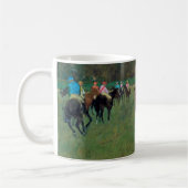 Mug Cheval de course Longchamp, Edgar Degas (Gauche)