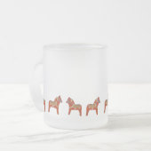 Mug Cheval de Dala de janvier givré (Devant gauche)