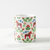 Mug Cheval de Dala suédois Rouge (Centre)