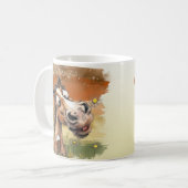 Mug Cheval de dessin animé (Devant gauche)