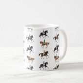 Mug Cheval de dressage (Devant droit)