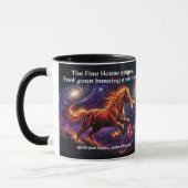 Mug Cheval de feu "Ambition brûlante" (Gauche)