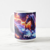 MUG CHEVAL DE FEU - SHENG XIAO - (Devant gauche)