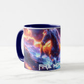 MUG CHEVAL DE FEU - SHENG XIAO - (Devant gauche)