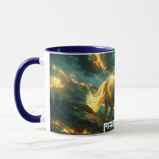 MUG CHEVAL DE FEU - ZODIAQUE CHINOIS - (Gauche)