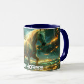 MUG CHEVAL DE FEU - ZODIAQUE CHINOIS - (Devant droit)