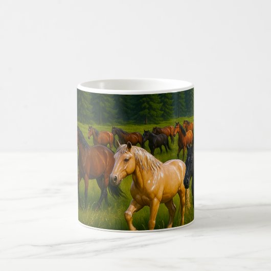 Mug Cheval de forêt sauvage (Centre)