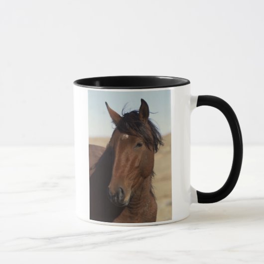 Mug Cheval de la baie au vent (Droite)