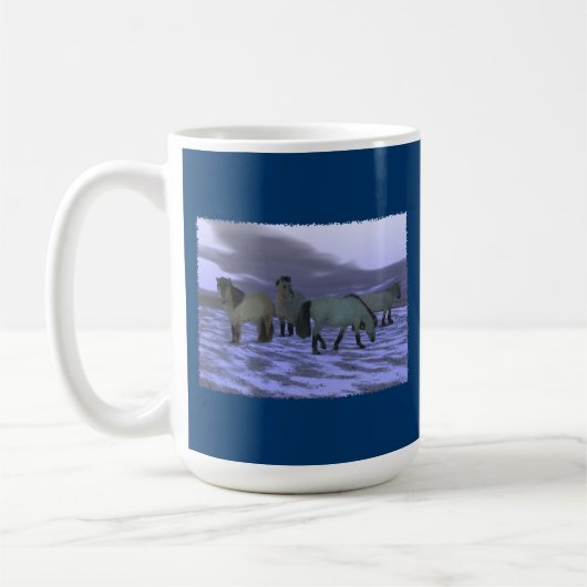 Mug Cheval de l'aube (Gauche)