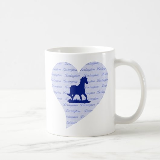 Mug Cheval de Lexington KY (Droite)