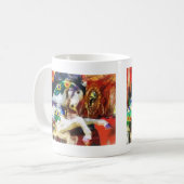 Mug Cheval de manège en gros plan (Devant gauche)