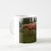 Mug Cheval de Moma et cheval de bébé (Devant gauche)