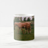 Mug Cheval de Moma et cheval de bébé (Centre)