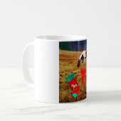 Mug Cheval de Noël (Devant gauche)