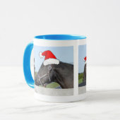 Mug Cheval de Noël & Pony (Devant gauche)