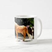 Mug Cheval de palomino (Devant droit)
