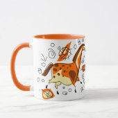 Mug Cheval de peinture de caverne avec Entoptics (Gauche)