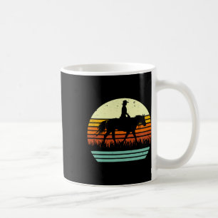 Mug Cheval de piste du Ranch Western Style Retro