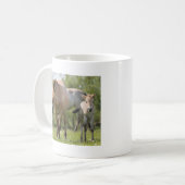 Mug Cheval de Przewalski et poulain marchant (Devant gauche)