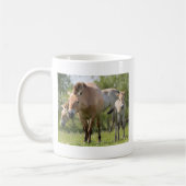 Mug Cheval de Przewalski et poulain marchant (Gauche)