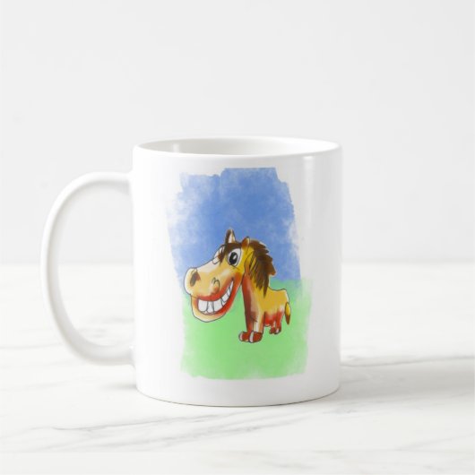 Mug Cheval de rire (Gauche)