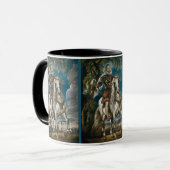 Mug Cheval de Rubens Inarrêtable – Nom Personnalis (Devant gauche)