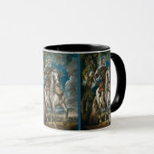 Mug Cheval de Rubens Inarrêtable – Nom Personnalis (Devant droit)