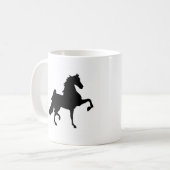 Mug Cheval de Saddlebred d'Américain (Devant gauche)