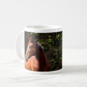 Mug Cheval de Thoroughbred Clydesdale - Rocky (Devant gauche)
