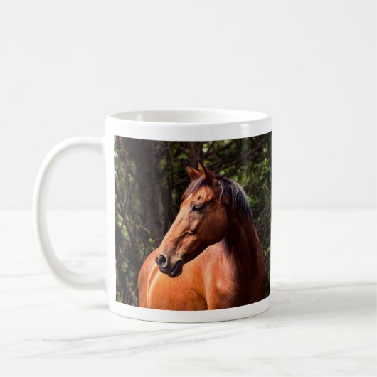 Mug Cheval de Thoroughbred Clydesdale - Rocky (Gauche)