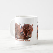 Mug Cheval de trait de poinçon du Suffolk (Devant gauche)