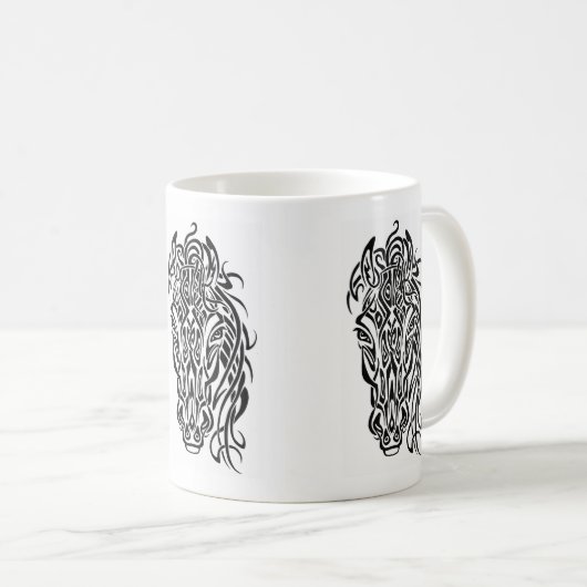 Mug Cheval de Tribalized (Devant droit)